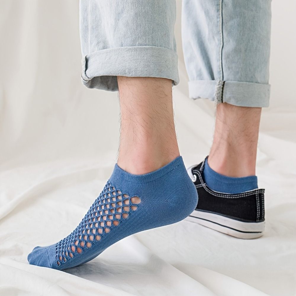 Fashion Hollow Design Men's So - Ankle Sock Low Cut 评论和价格