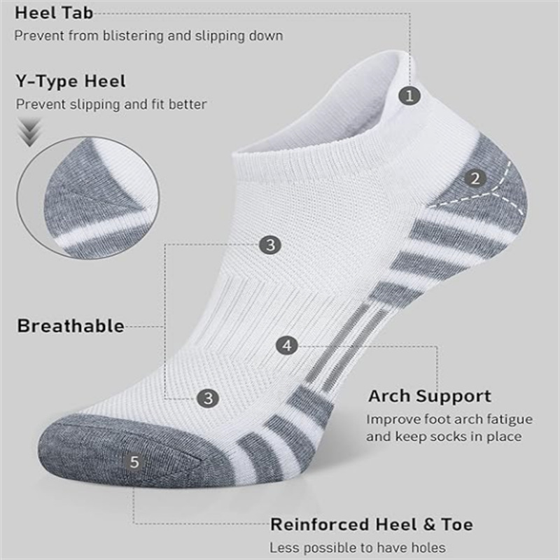 Unisex Cushioned Breathable An - Ankle Sock Low Cut 评论和价格