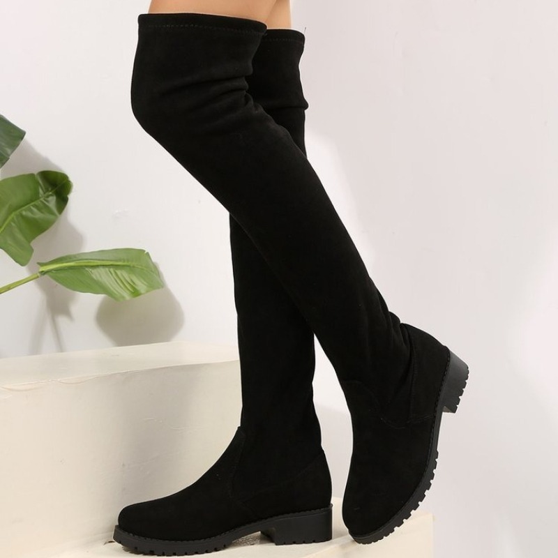 Women Over The Knee Boots Thig - Knee High Sock Women 评论和价格