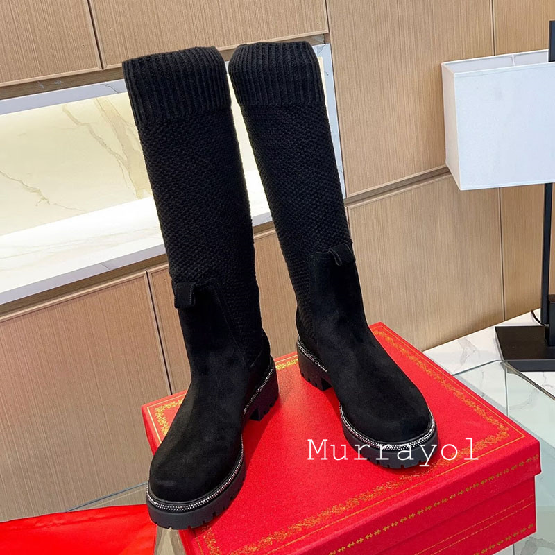 Knee High Boots Autumn Winter  - Knee High Sock Women 评论和价格