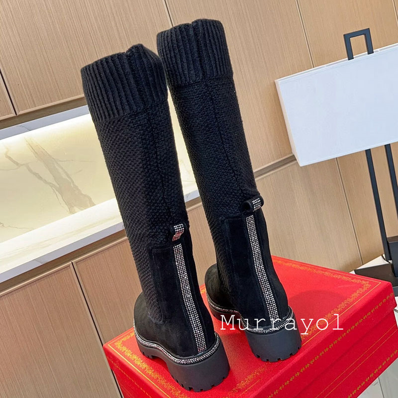 Knee High Boots Autumn Winter  - Knee High Sock Women 评论和价格