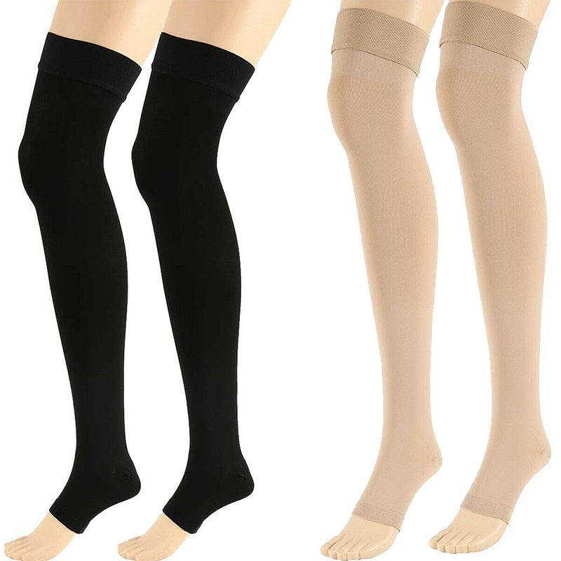 1 Pair Open Toe Knee-High Medi - Compression Sock Medical 评论和价格