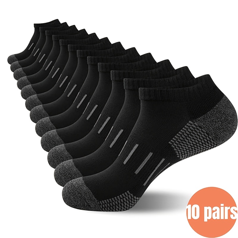 10 Pairs Men's Ankle Socks Hee - Ankle Sock Low Cut 评论和价格
